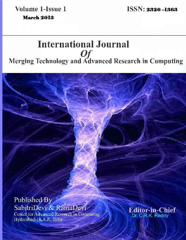 IJSART-International Journal for Science and Advance Research In Technology